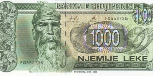  1000 Leke Banknote