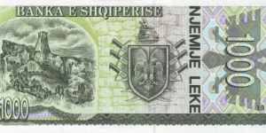 Banknote from Albania