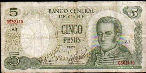 5 Pesos__pk# 149 a  Banknote