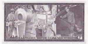 Banknote from Luxembourg