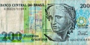 200 Cruzeiros Banknote