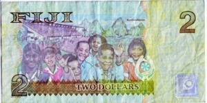 Banknote from Fiji