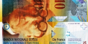 Banknote from Switzerland