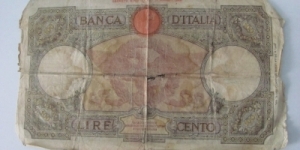 Banknote from Italy