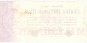 Banknote from Germany