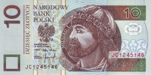  10 Zlotych Banknote