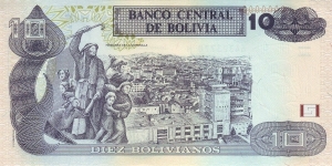 Banknote from Bolivia