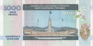 Banknote from Burundi