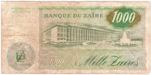 Banknote from Congo