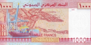 Banknote from Djibouti