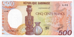  500 Francs Banknote