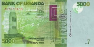  5000 Shillings Banknote