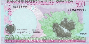  500 Francs Banknote