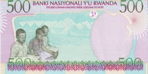 Banknote from Rwanda