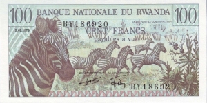  100 Francs Banknote