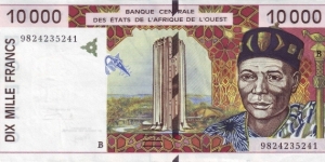  10,000 Francs Banknote