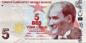 5 Lira Banknote