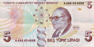 Banknote from Turkey