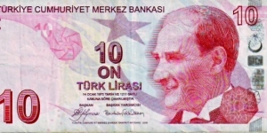 10 Lira Banknote