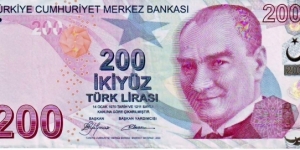 200 Lira Banknote