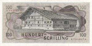 Banknote from Austria