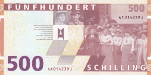 Banknote from Austria