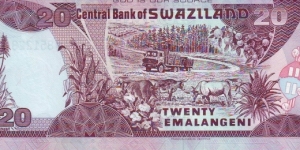 Banknote from Swaziland