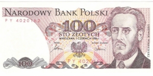 100 Zloty  Banknote