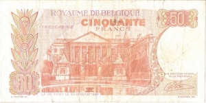 Banknote from Belgium