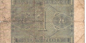 Banknote from Poland