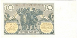 Banknote from Poland