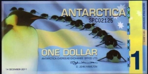 *ANTARTICA*__1 Dollar__pk# NL__14.12.2011__Commemorative 