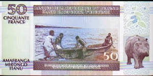 Banknote from Burundi