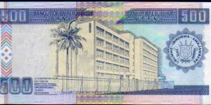 Banknote from Burundi