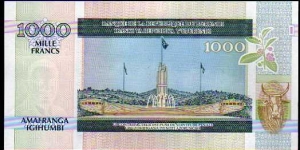 Banknote from Burundi