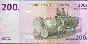 Banknote from Congo