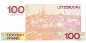 Banknote from Luxembourg