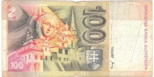 Banknote from Slovakia