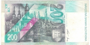 Banknote from Slovakia