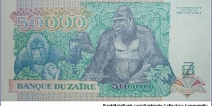 Banknote from Congo