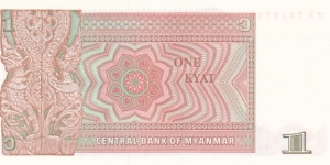 Banknote from Myanmar