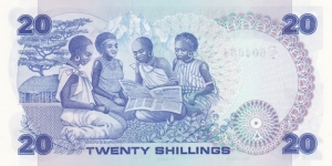 Banknote from Kenya