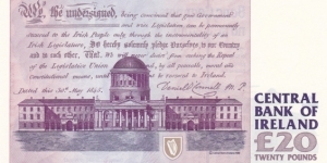 Banknote from Ireland