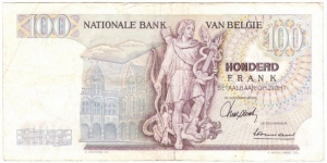 Banknote from Belgium