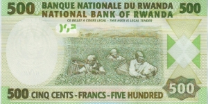 Banknote from Rwanda