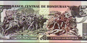 Banknote from Honduras