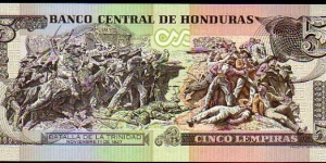 Banknote from Honduras