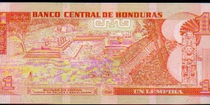 Banknote from Honduras