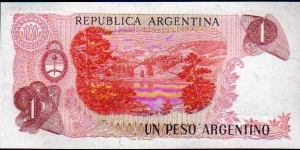 Banknote from Argentina