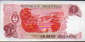 Banknote from Argentina